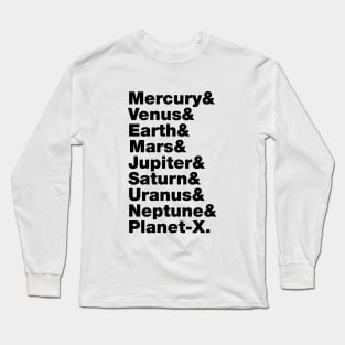 Solar System Long Sleeve T-Shirt